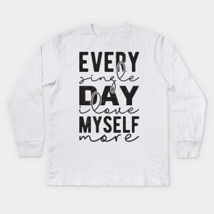 Single and Sassy Shirt Awareness Day Valentine Shirts Women Valentine's Day Outfits Single Girl Kids Long Sleeve T-Shirt